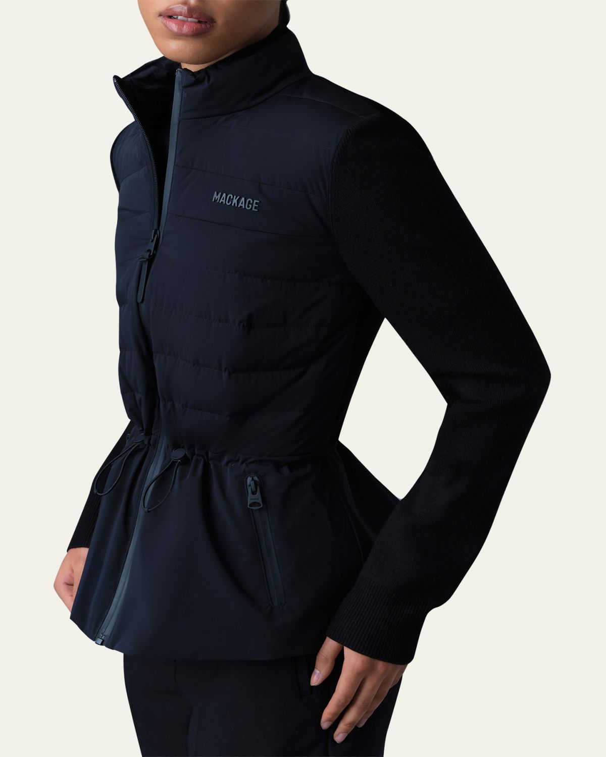 Mackage Laika Hybrid Down Peplum-Hem Jacket | Thumbnail 5