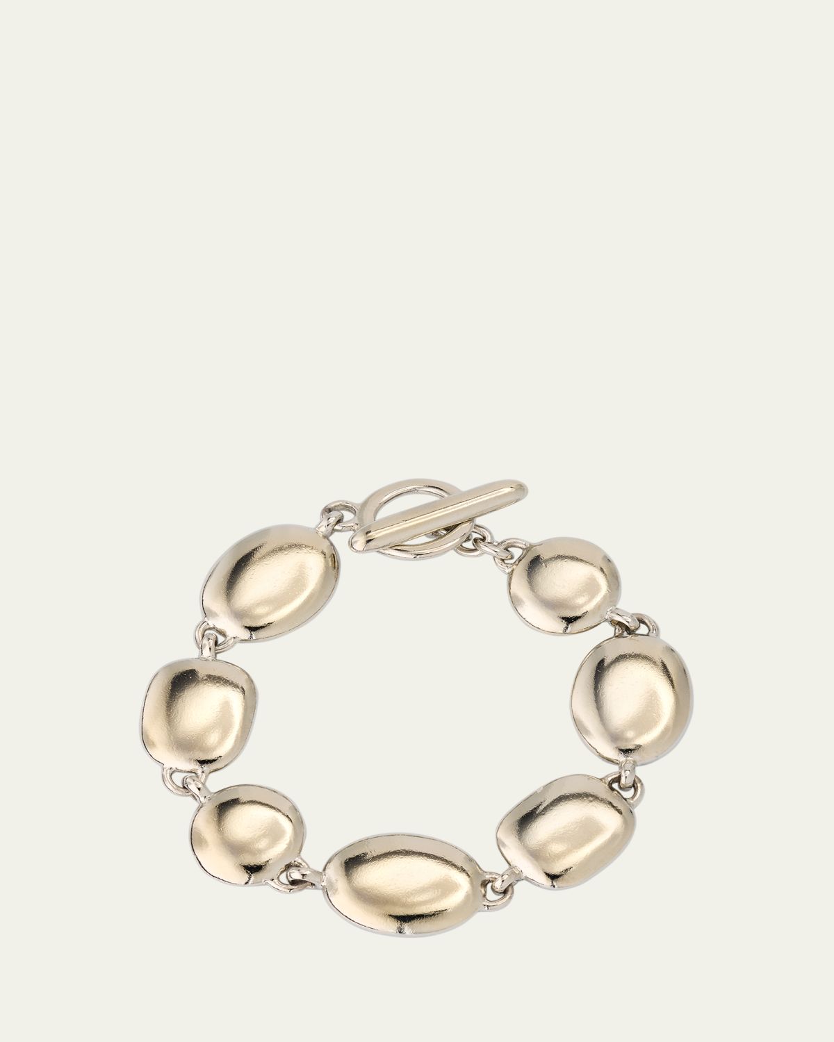 Ben-Amun Faye Silver Nugget Bracelet