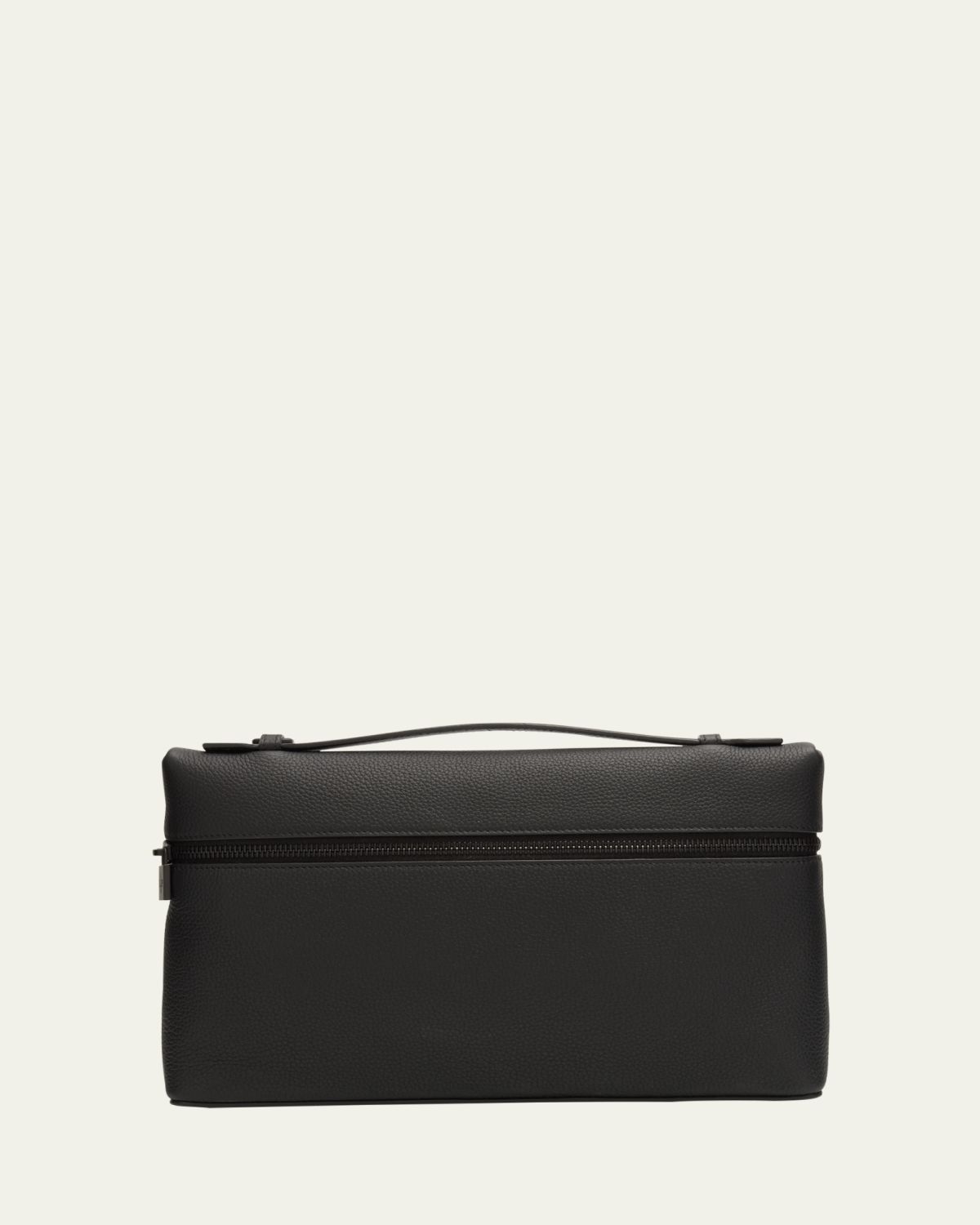 Loro Piana Men's Leather Pouch Bag