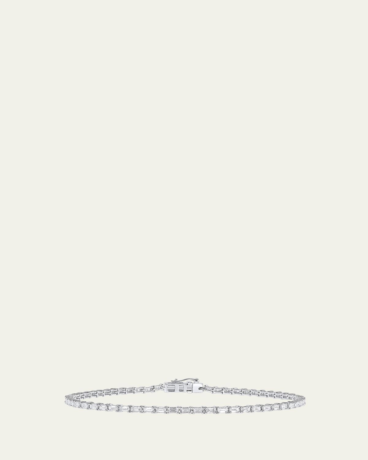 Lana 14K Baguette Diamond Tennis Bracelet