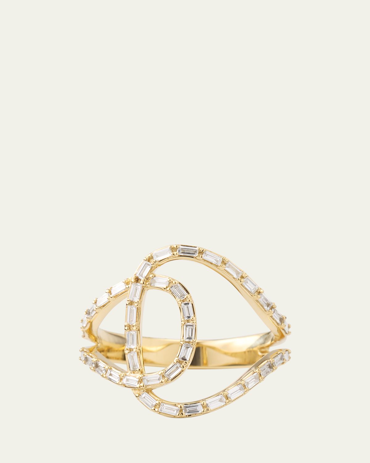 Lana 14K Gold Baguette Diamond Illuminating Ring | Thumbnail 6 Lana 14K Gold Baguette Diamond Illuminating Ring | Thumbnail 6