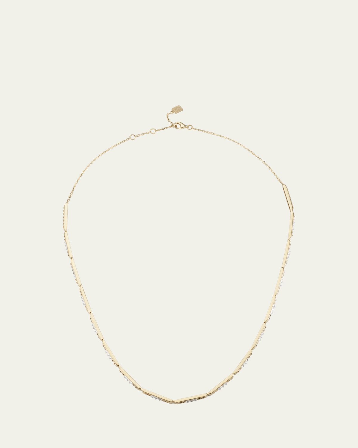 Savolinna Be Spiked Diamond Choker Necklace