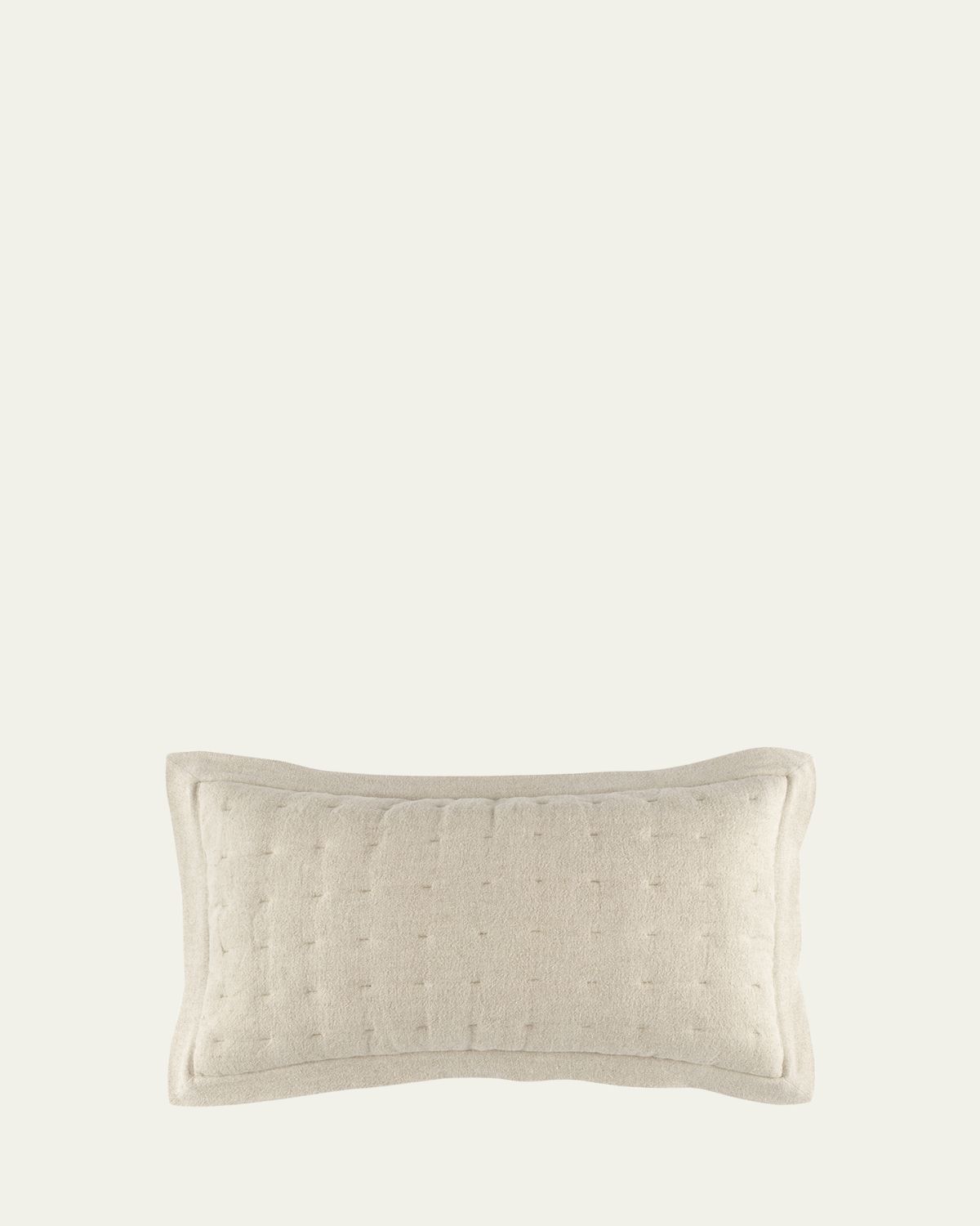 Pine Cone Hill Jonah Linen Natural Quilted King Sham