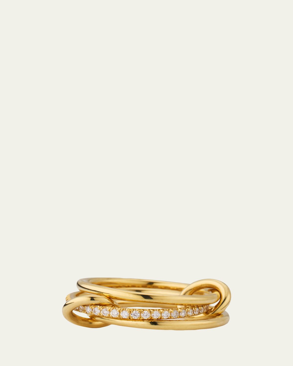 Spinelli Kilcollin 18K Yellow Gold Sonny 3 Link Ring | Thumbnail 4 Spinelli Kilcollin 18K Yellow Gold Sonny 3 Link Ring | Thumbnail 4
