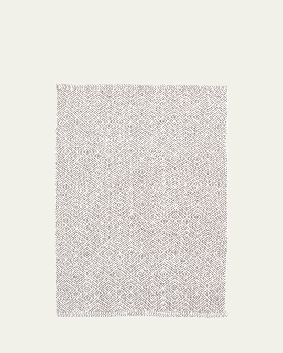 Annie Selke Annabelle Grey Handwoven Indoor/Outdoor Rug, 10'x 14'