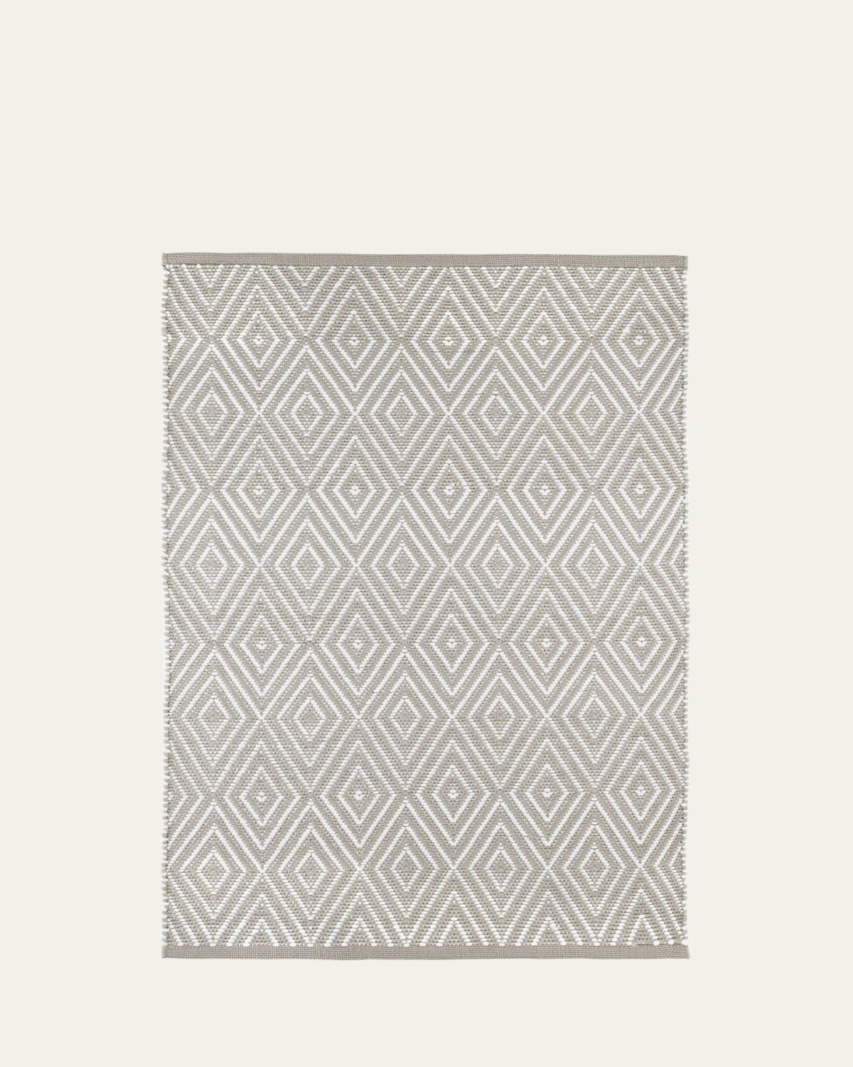 Annie Selke Diamond Handwoven Indoor/Outdoor Rug, 5' x 8'