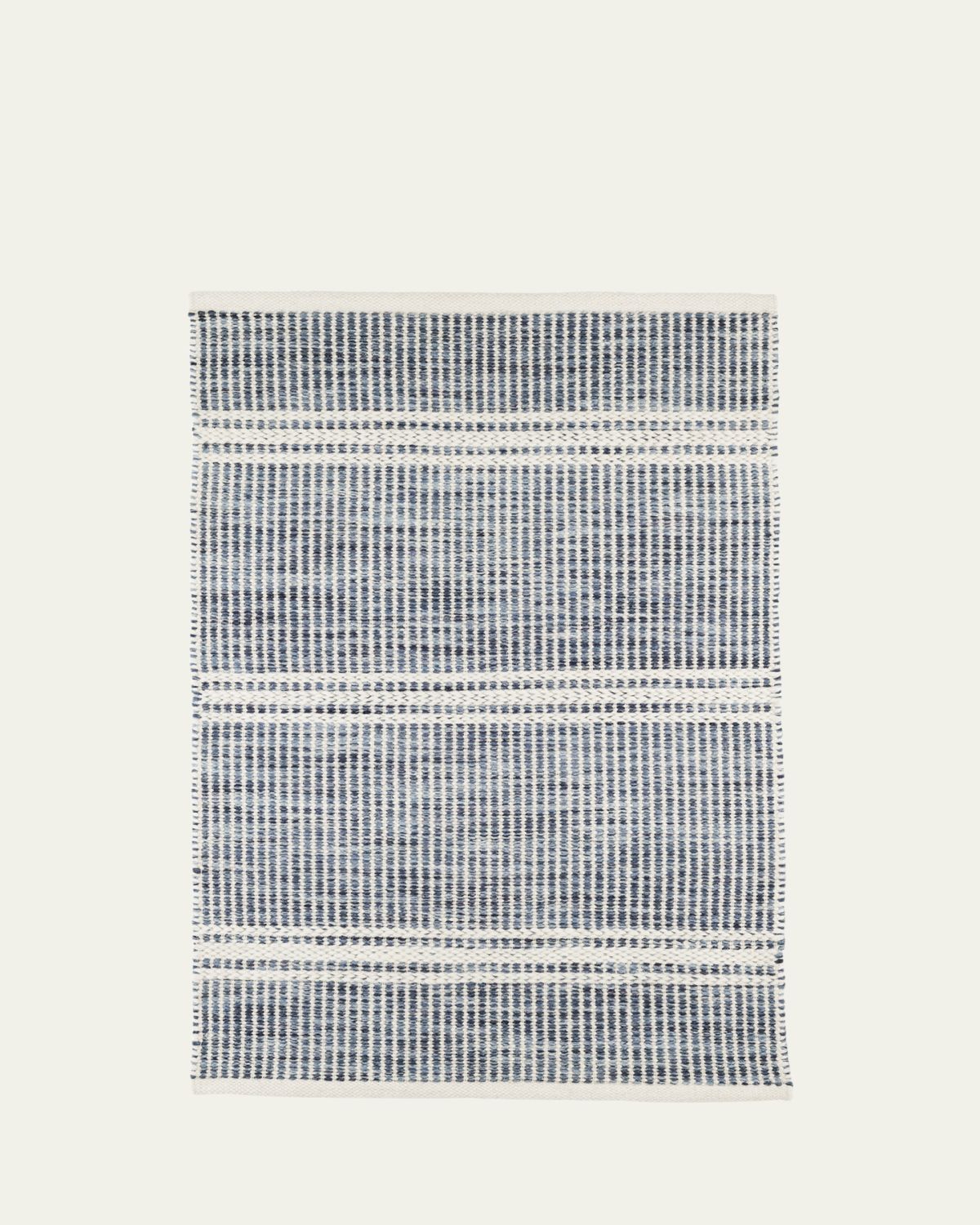 Annie Selke Malta Blue Handwoven Rug, 6' x 9' | Thumbnail 6 Annie Selke Malta Blue Handwoven Rug, 6' x 9' | Thumbnail 6