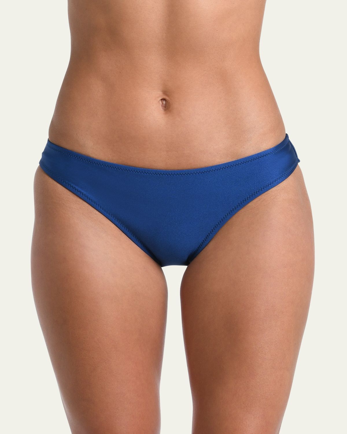 L'Agence Nicole Solid Classic Bikini Bottoms | Thumbnail 4
