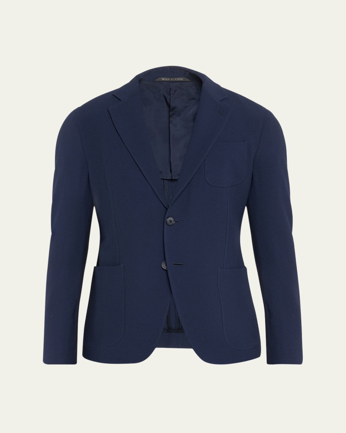 Giorgio Armani Men's Textured Suit Separate Jacket