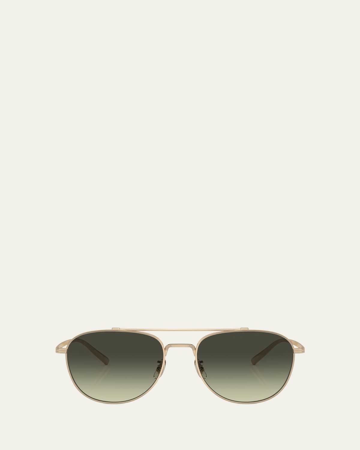 Oliver Peoples Rivetti Titanium Aviator Sunglasses