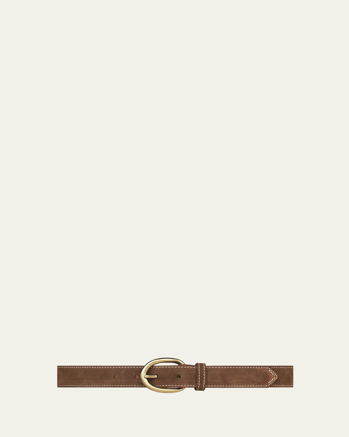 Vaincourt Paris La Vaillante Suede & Brass Belt