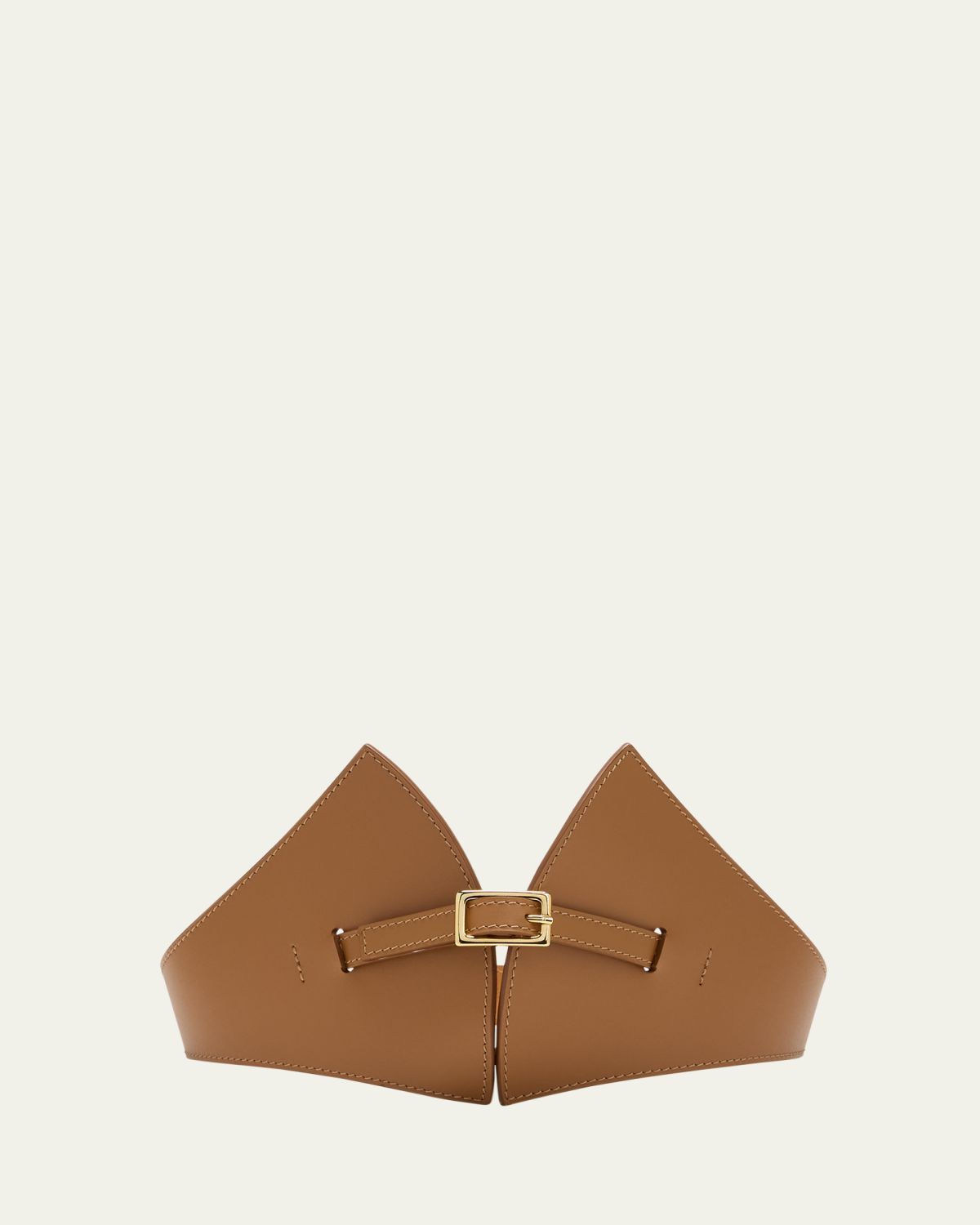 Vaincourt Paris La Remarquable Wide Leather Belt