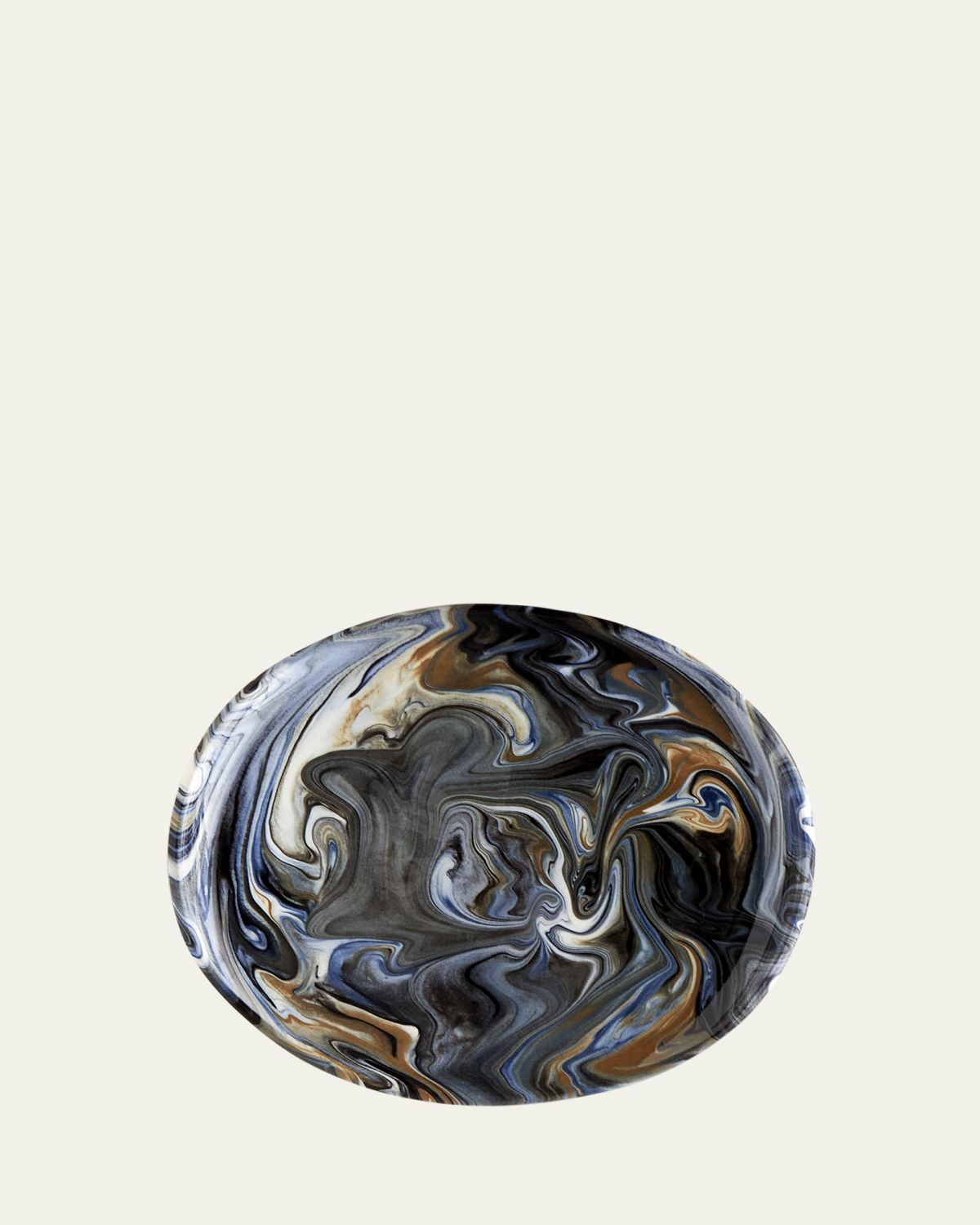 Ines-Olympe Mercadal Orage Round Salad Plate