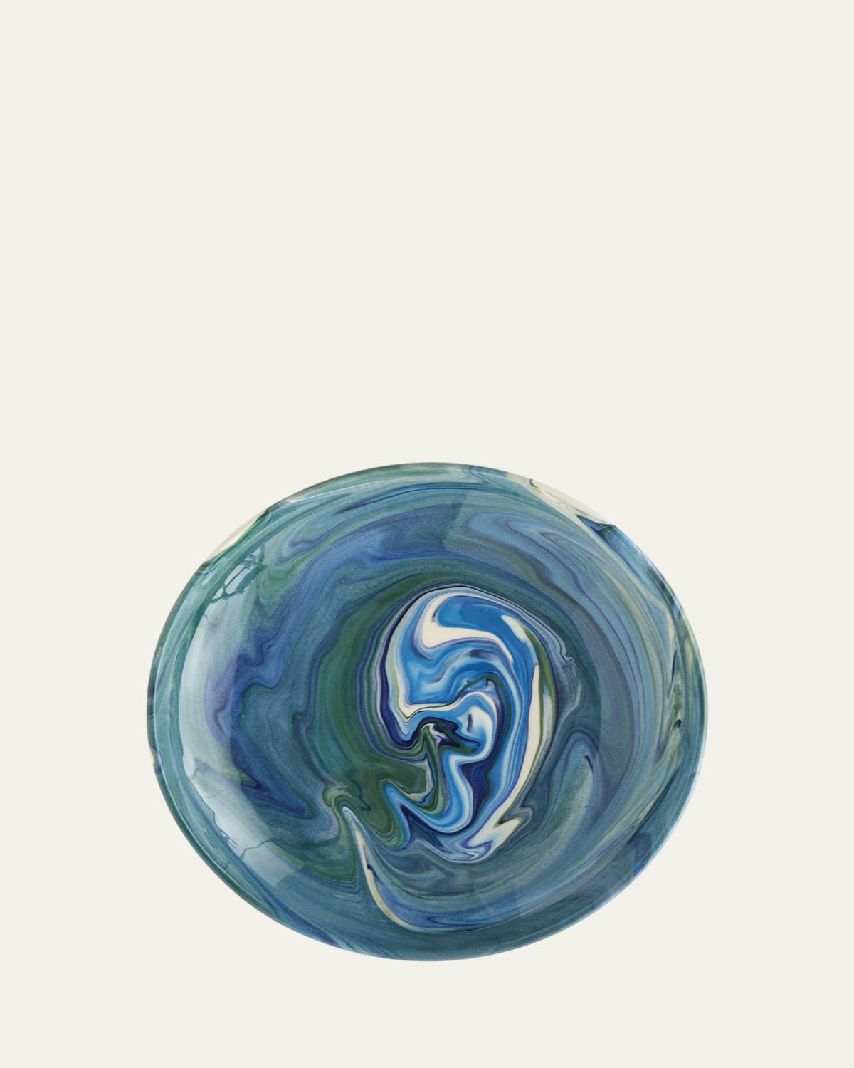 Ines-Olympe Mercadal Absinthe Round Soup Plate