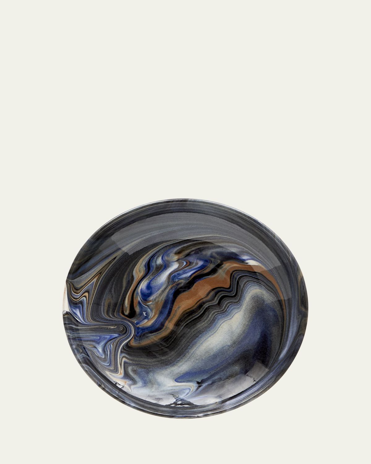 Ines-Olympe Mercadal Orage Round Soup Plate