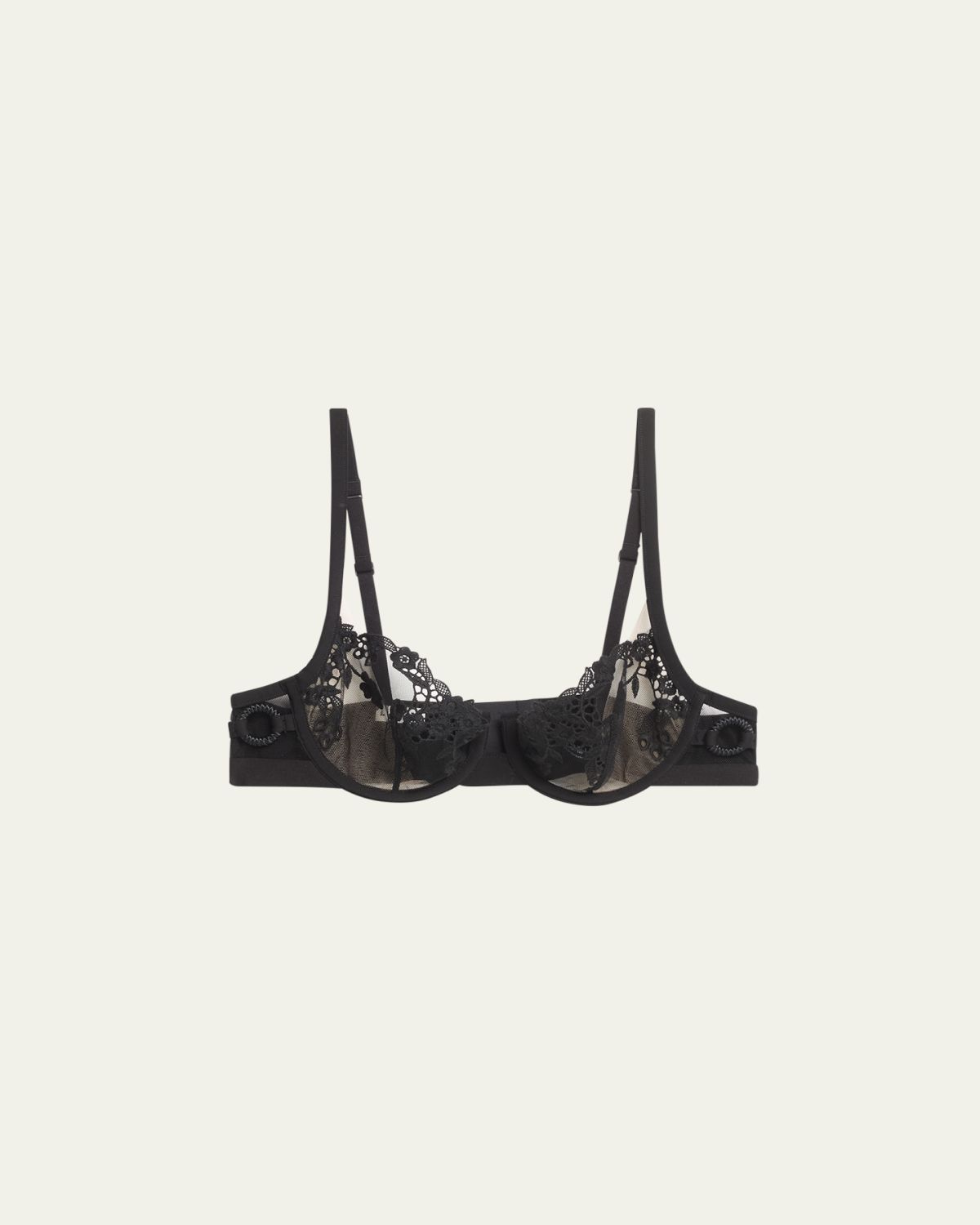 Livy Merri Embroidered Balconette Bra