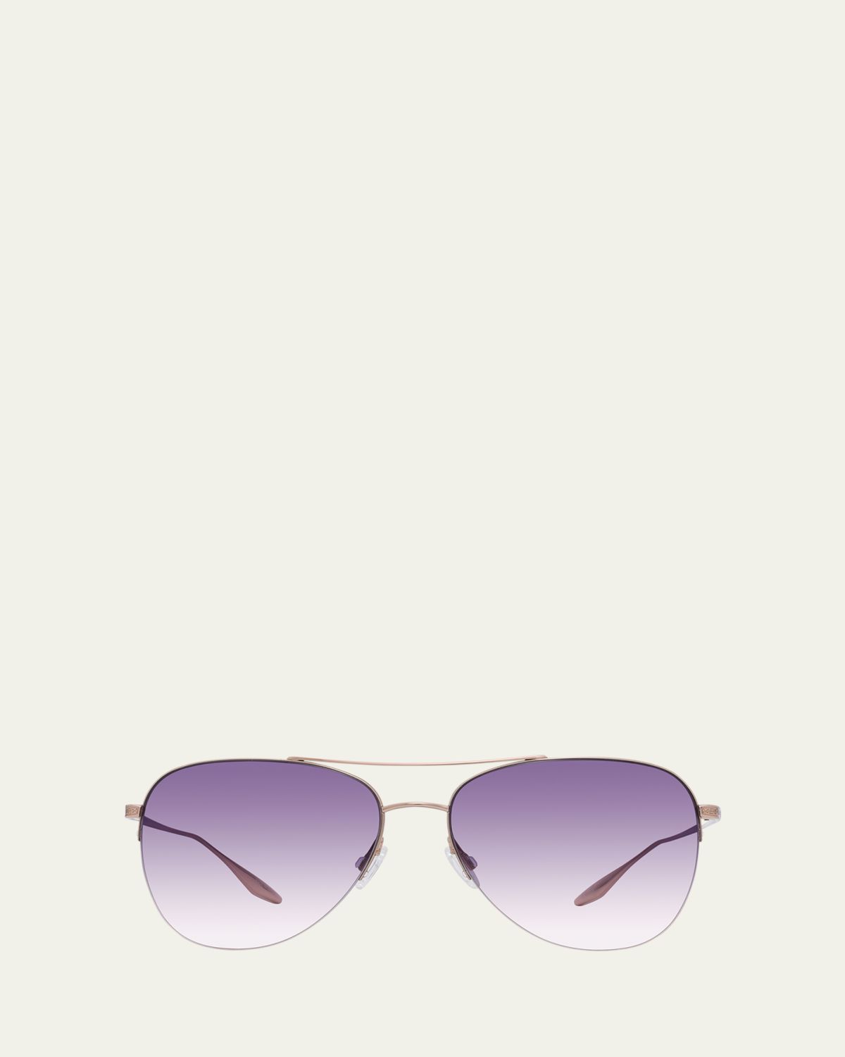 Barton Perreira Chevalier Titanium Aviator Sunglasses