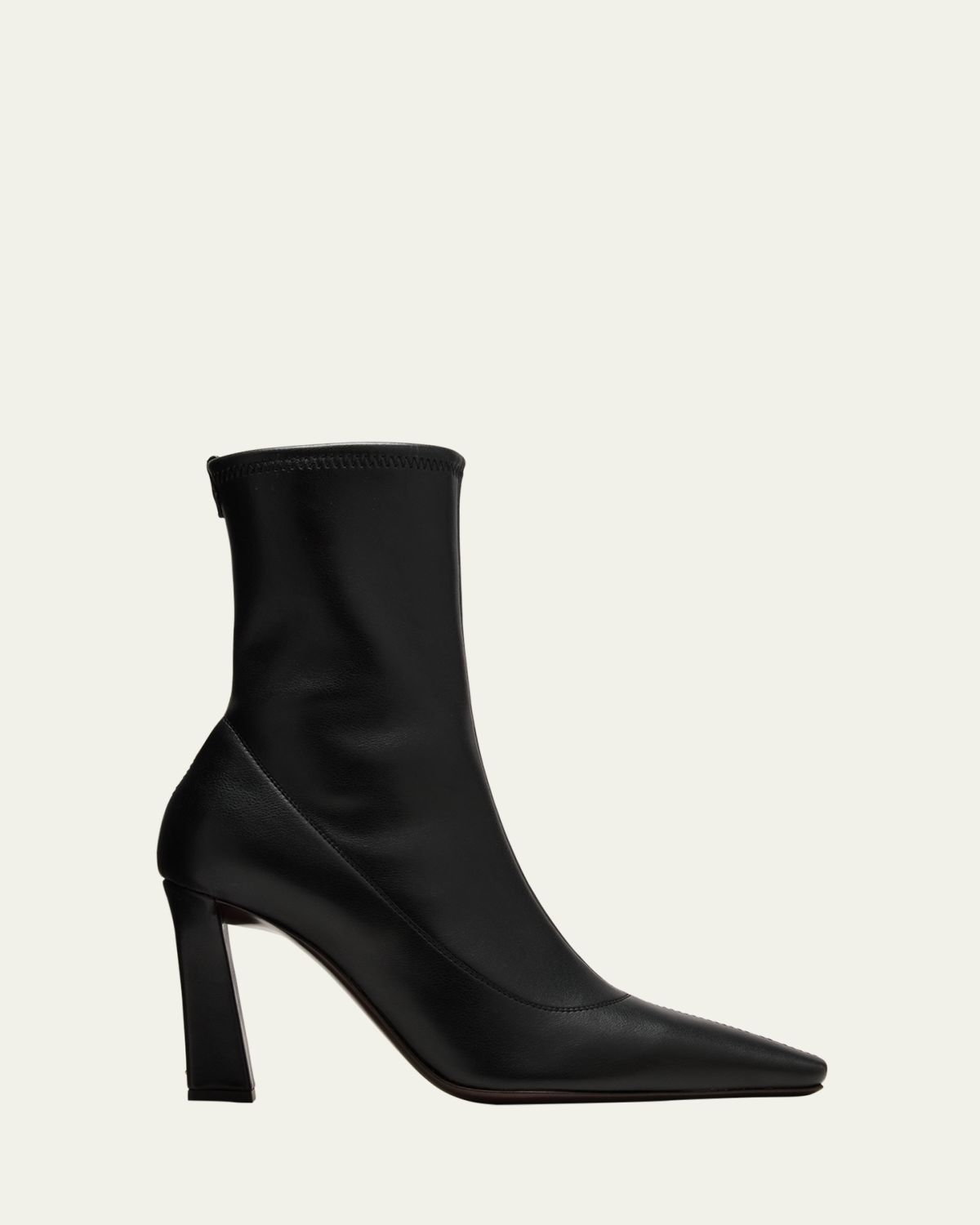 Giuseppe Zanotti Barbaro Stretch Leather Ankle Booties
