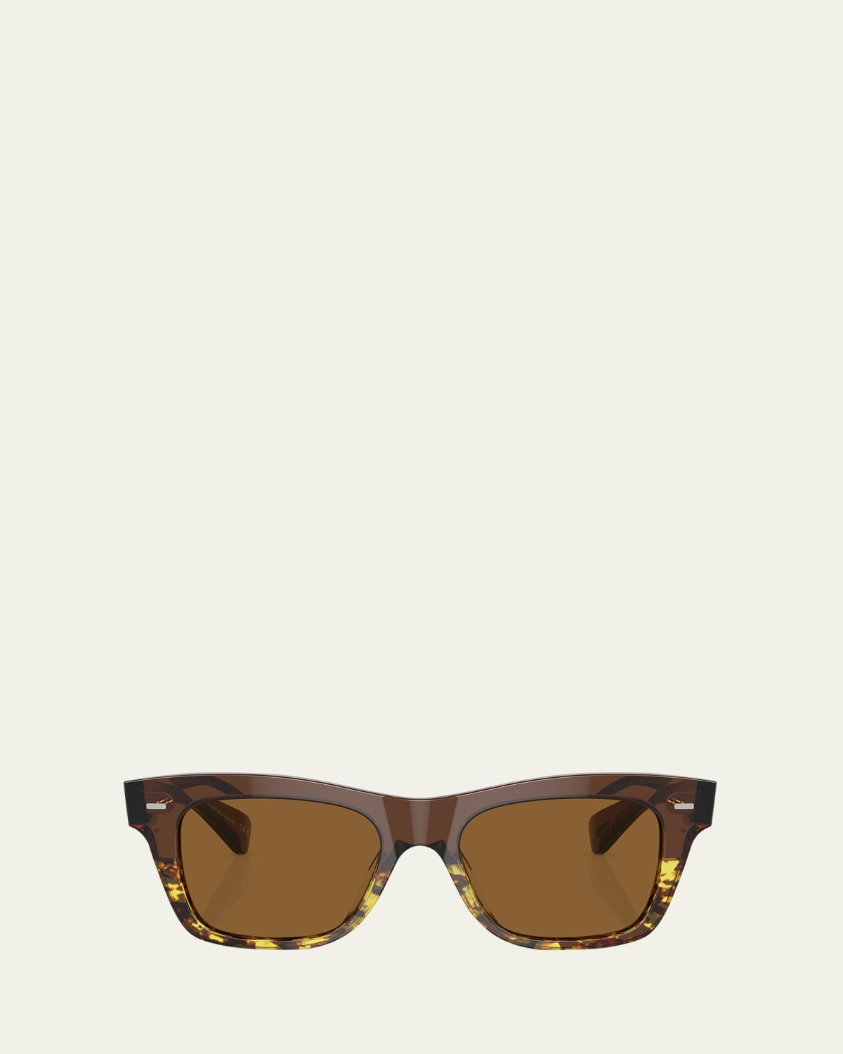 Oliver Peoples Ms. Oliver Acetate Square Sunglasses