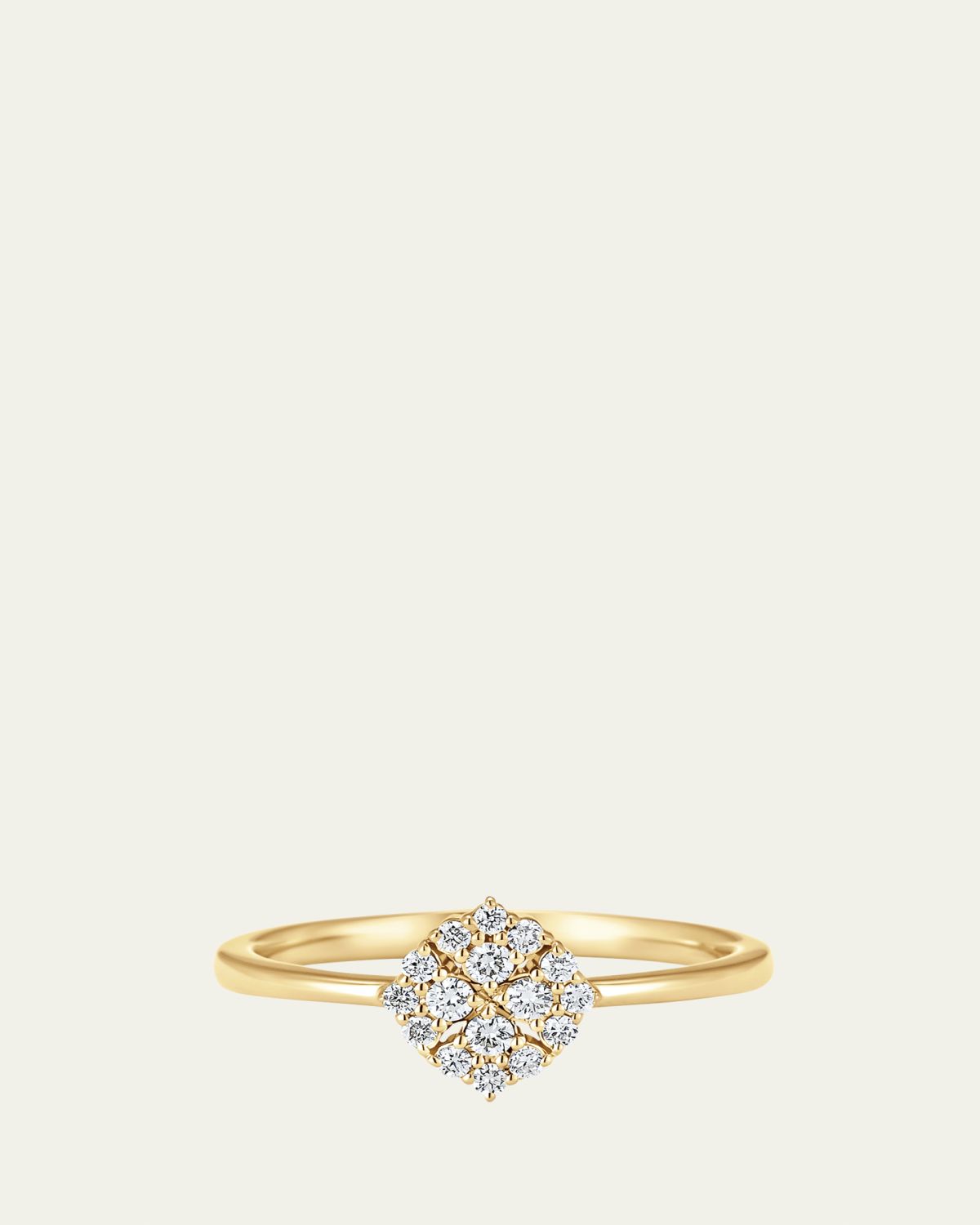 Sara Weinstock 18K Yellow Gold Flora Diamond Ring