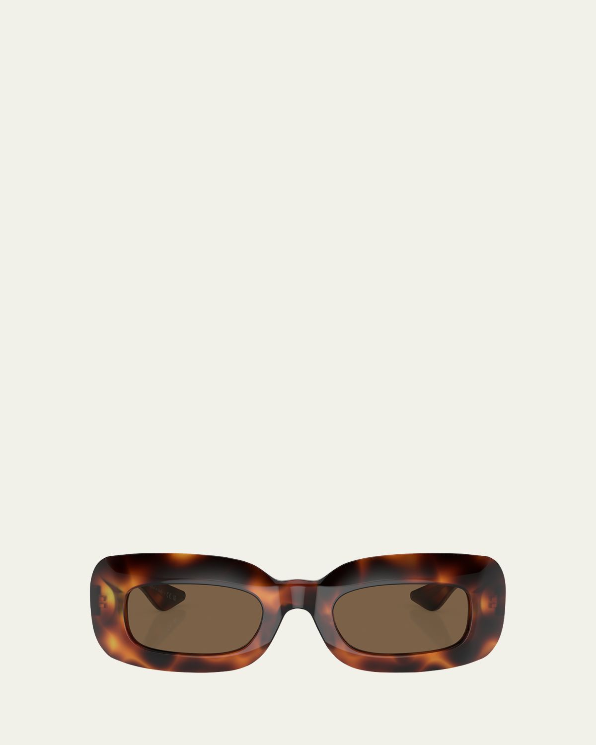 KHAITE x Oliver Peoples Beveled Acetate Rectangle Sunglasses | Thumbnail 4 KHAITE x Oliver Peoples Beveled Acetate Rectangle Sunglasses | Thumbnail 4