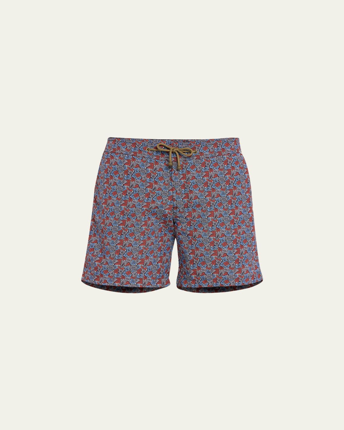 Charvet X Thorsun Men's Dotted Checks Swim Shorts - Women's Clothing