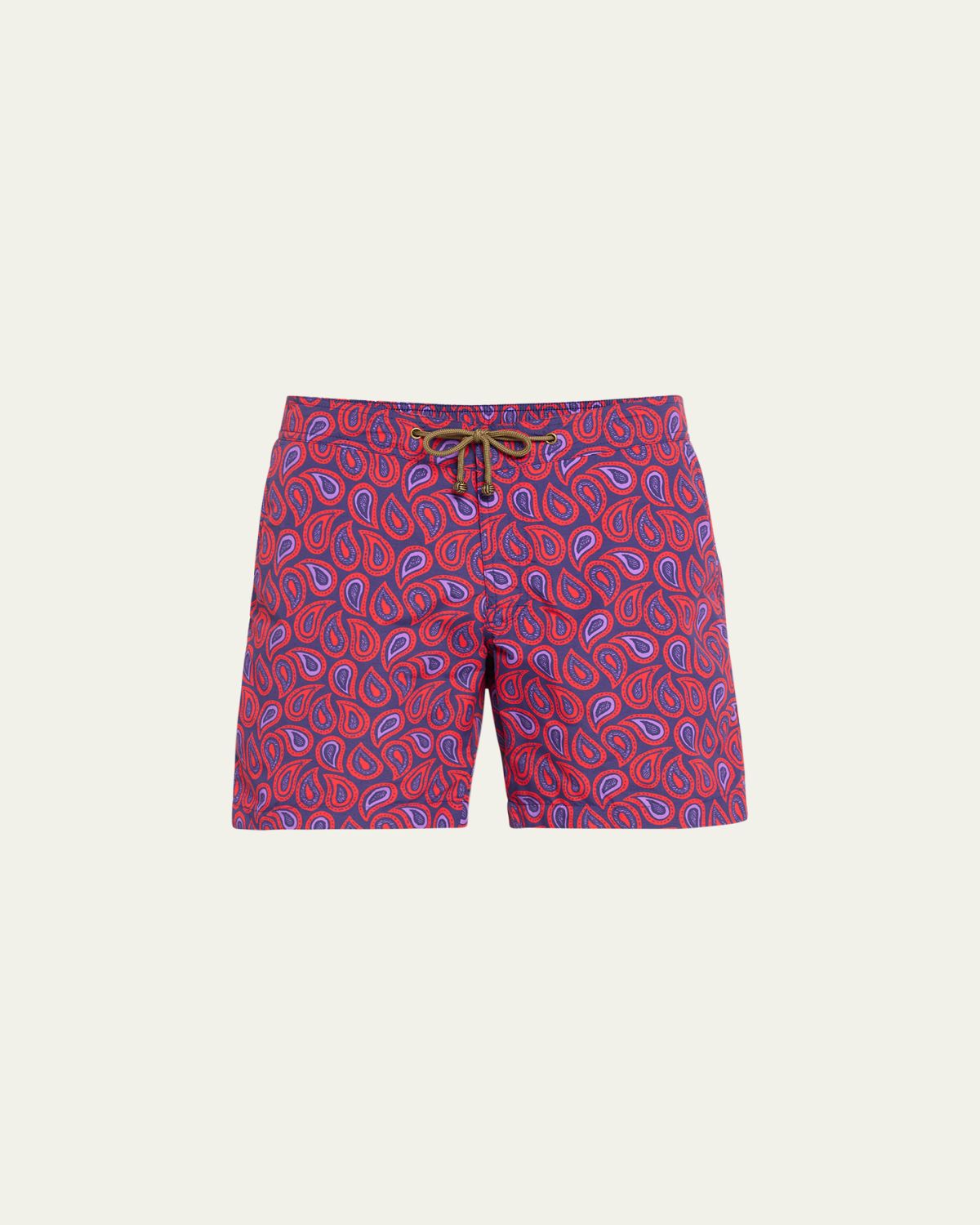 Charvet X Thorsun Men's Large Paisley Swim Shorts