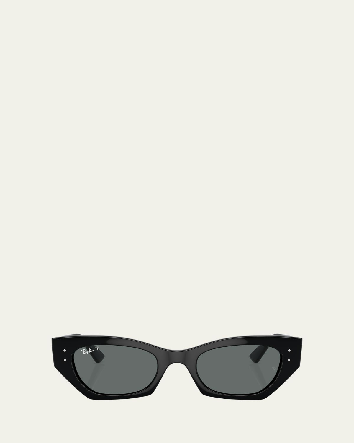 Ray-Ban Zena Polarized Acetate Butterfly Sunglasses, 49mm