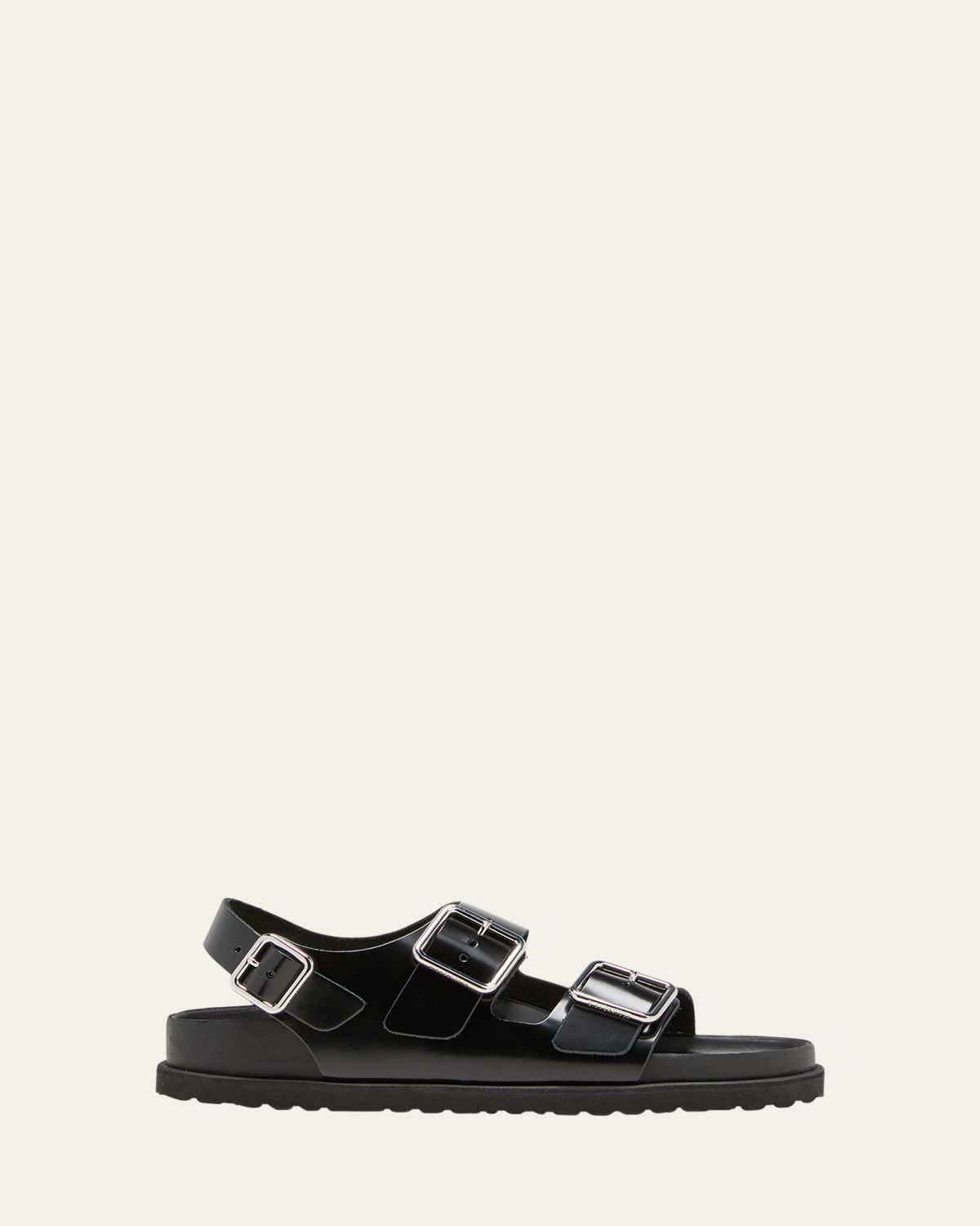 BIRKENSTOCK Milano Leather Dual-Buckle Slingback Sandals