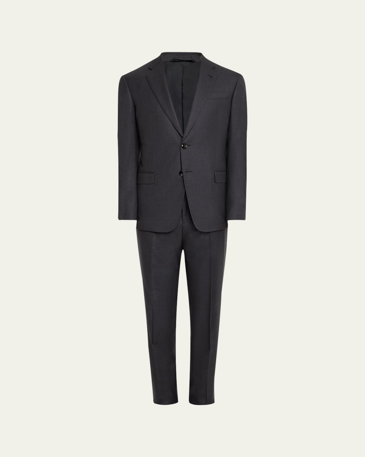 Giorgio Armani Mne's Basic Wool Two-Piece Suit