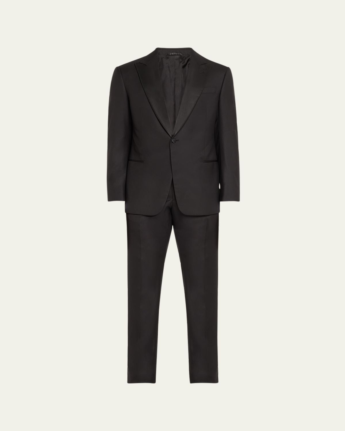 Giorgio Armani Men's Wool Satin-Lapel Two-Piece Tuxedo Set | Thumbnail 6
