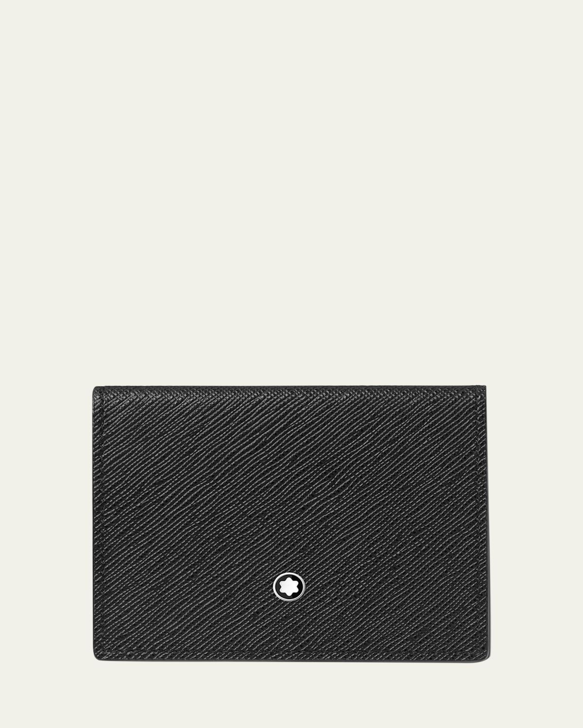 Montblanc Men's Sartorial Saffiano Leather Trio Card Holder