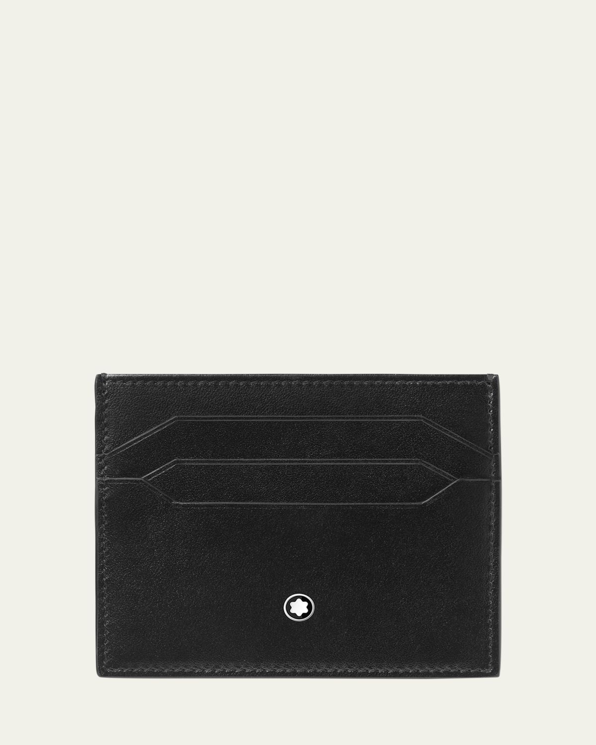 Montblanc Men's Meisterstuck Leather Card Holder | Thumbnail 6 Montblanc Men's Meisterstuck Leather Card Holder | Thumbnail 6