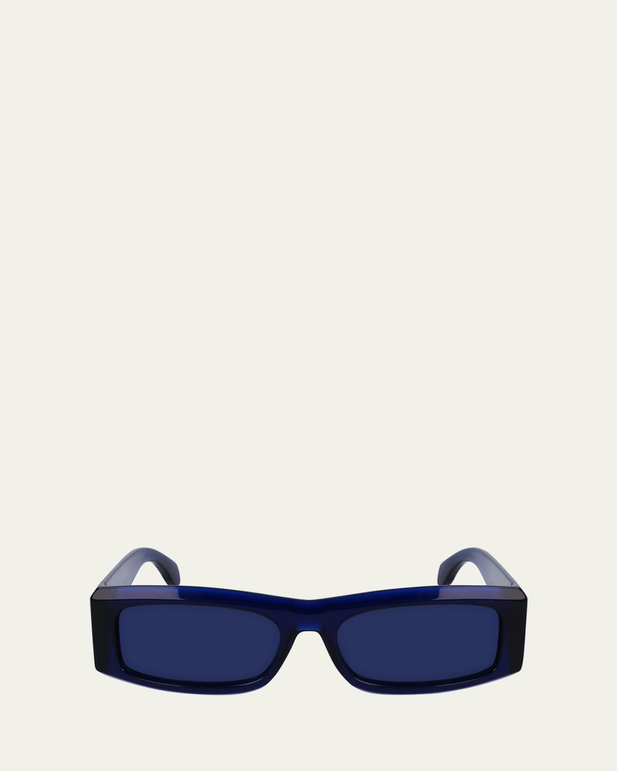 Ferragamo Men's Classic Logo Acetate Rectangle Sunglasses, 57mm | Thumbnail 6 Ferragamo Men's Classic Logo Acetate Rectangle Sunglasses, 57mm | Thumbnail 6