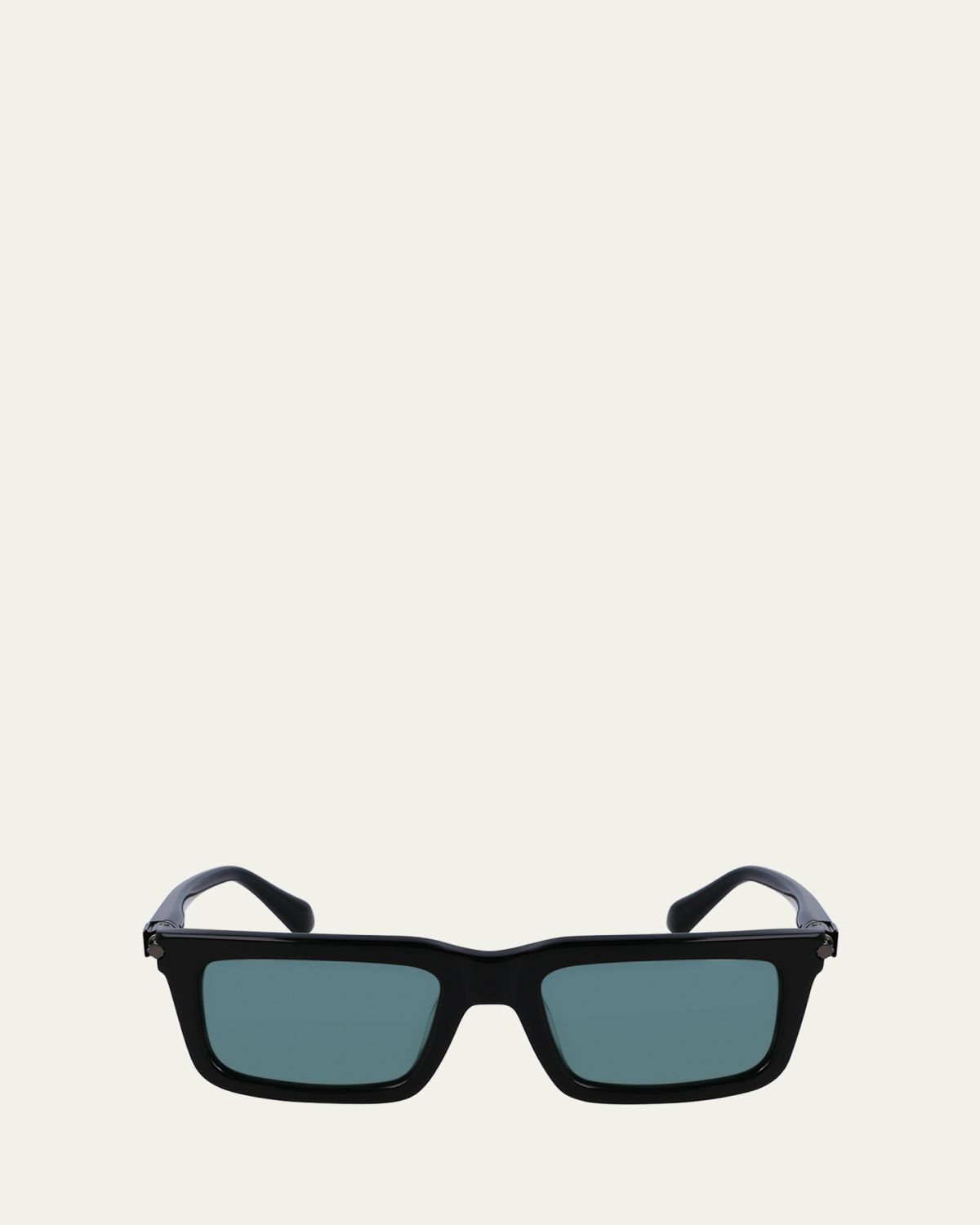 Ferragamo Men's Prisma Modified Acetate Rectangle Sunglasses, 53mm | Thumbnail 10 Ferragamo Men's Prisma Modified Acetate Rectangle Sunglasses, 53mm | Thumbnail 10