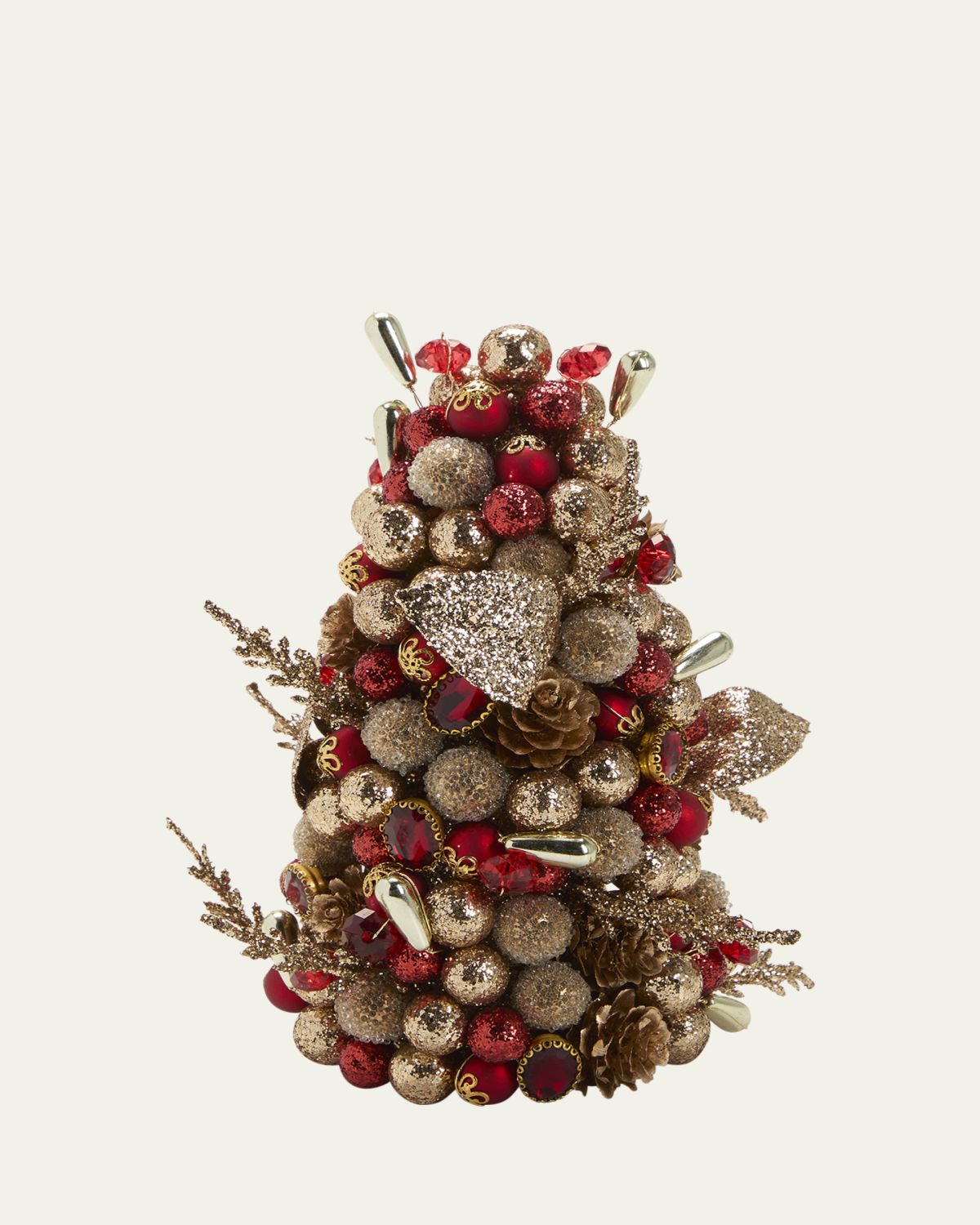 Salzburg Creations Gilded Holiday 7" Tabletop Tree