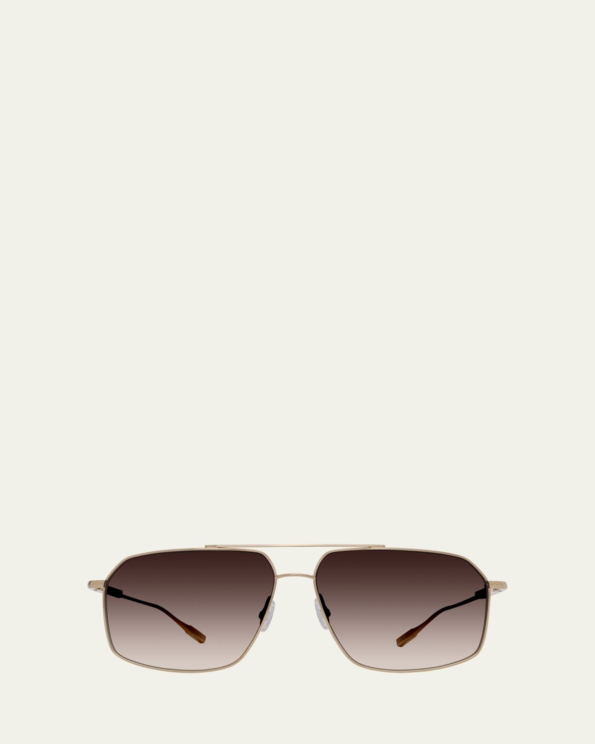 Barton Perreira Renzo Titanium Aviator Sunglasses