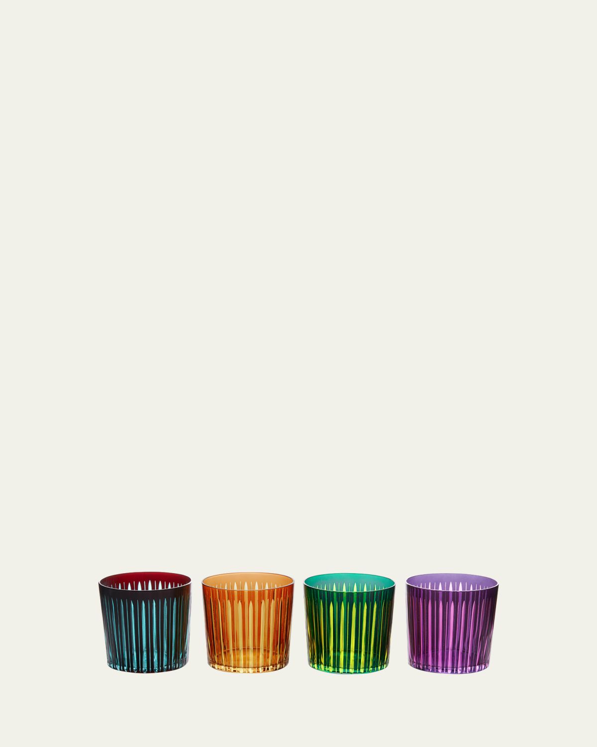 L'Objet Prism Double Old Fashioned Glasses, Set of 4 | Thumbnail 4