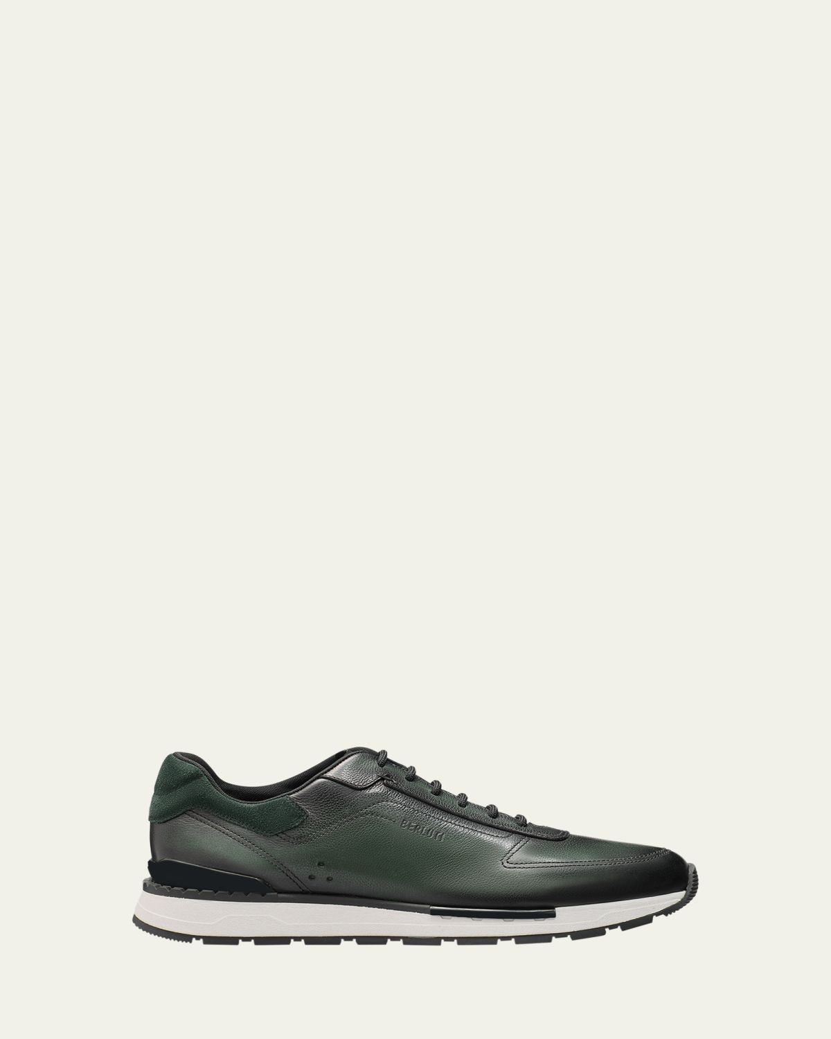 Berluti Men's Fast Track Leather Runner Sneakers