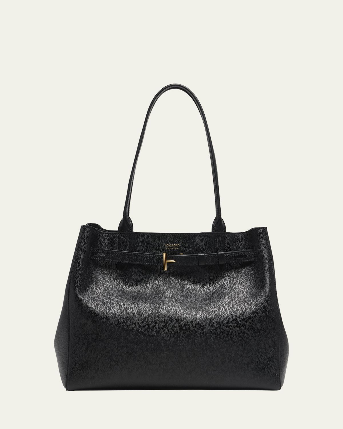 TOM FORD Audrey Medium Tote Bag in Grain Leather | Thumbnail 6 TOM FORD Audrey Medium Tote Bag in Grain Leather | Thumbnail 6