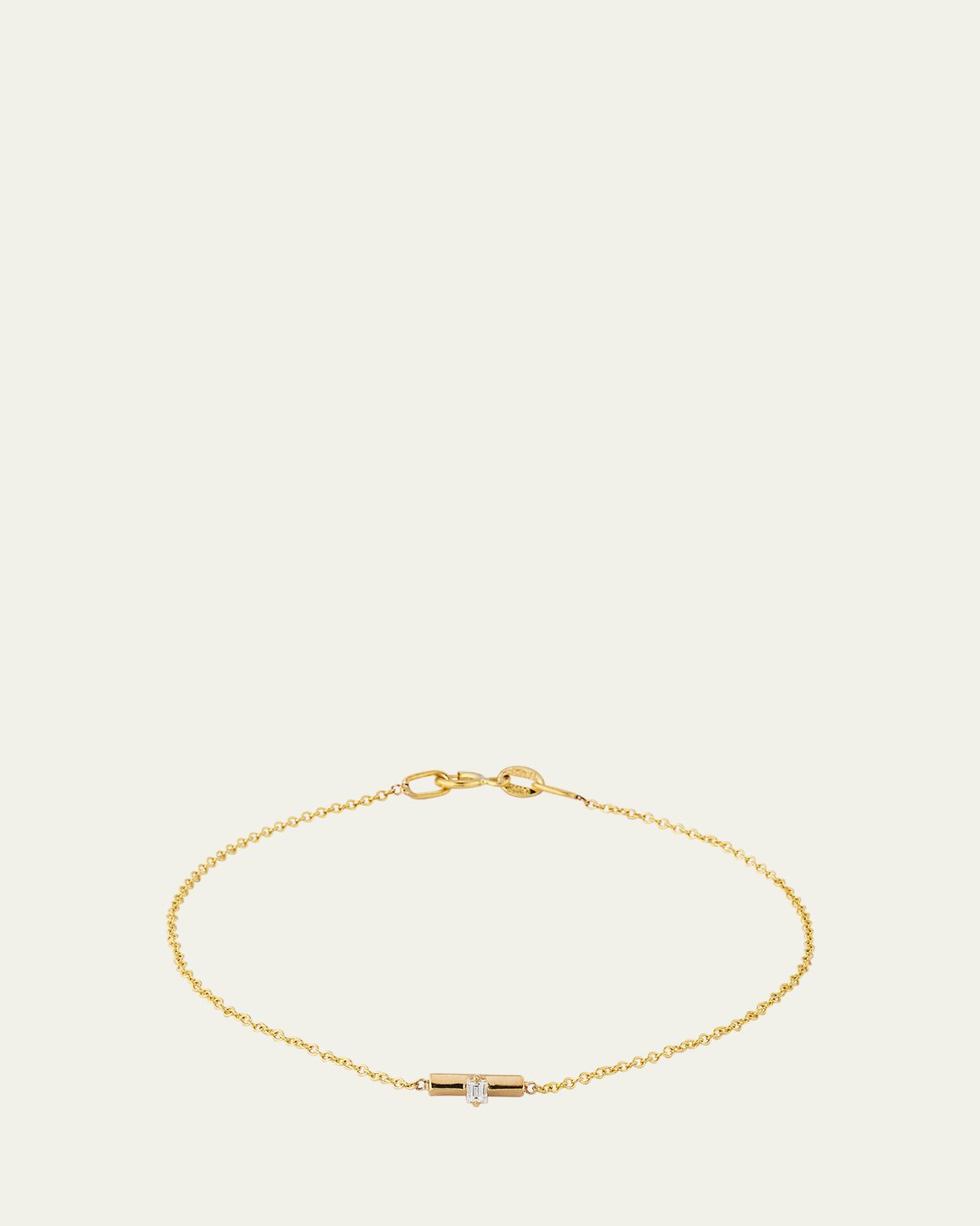Lizzie Mandler Fine Jewelry Mini Knife Edge Baguette Bar Bracelet