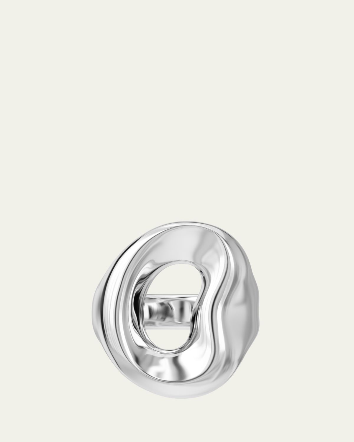 Charlotte Chesnais Shima Ring Silver