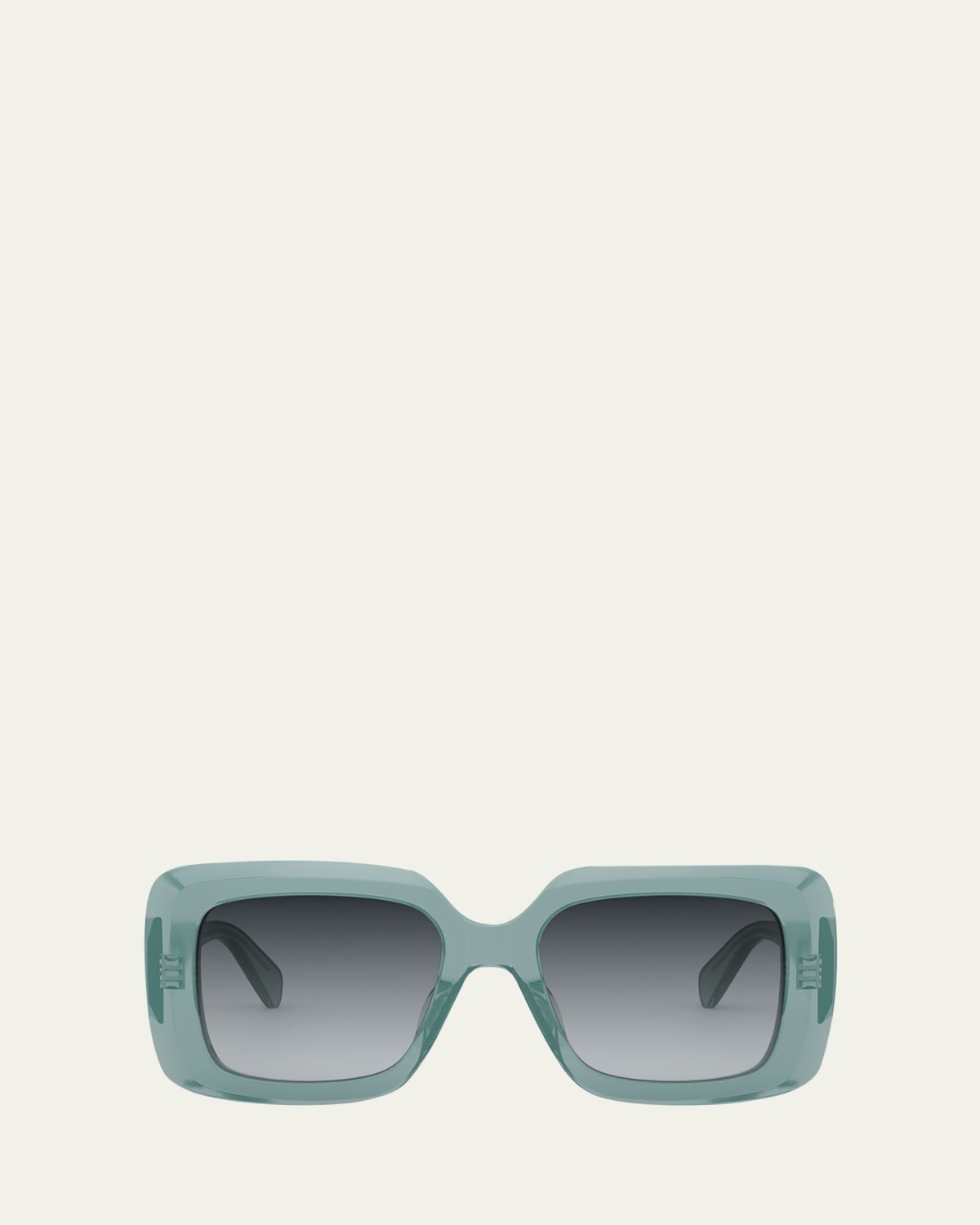 Celine Bold 3 Dots Acetate Square Sunglasses