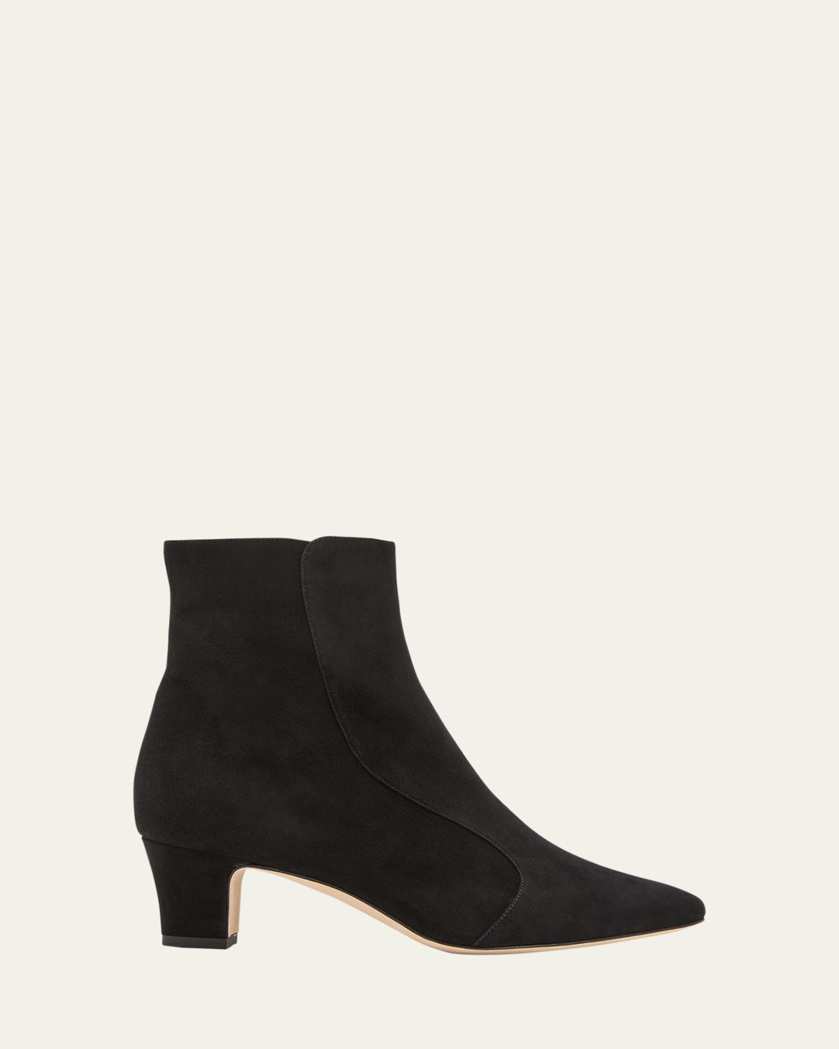 Manolo Blahnik Myconia Suede Ankle Booties | Thumbnail 4 Manolo Blahnik Myconia Suede Ankle Booties | Thumbnail 4