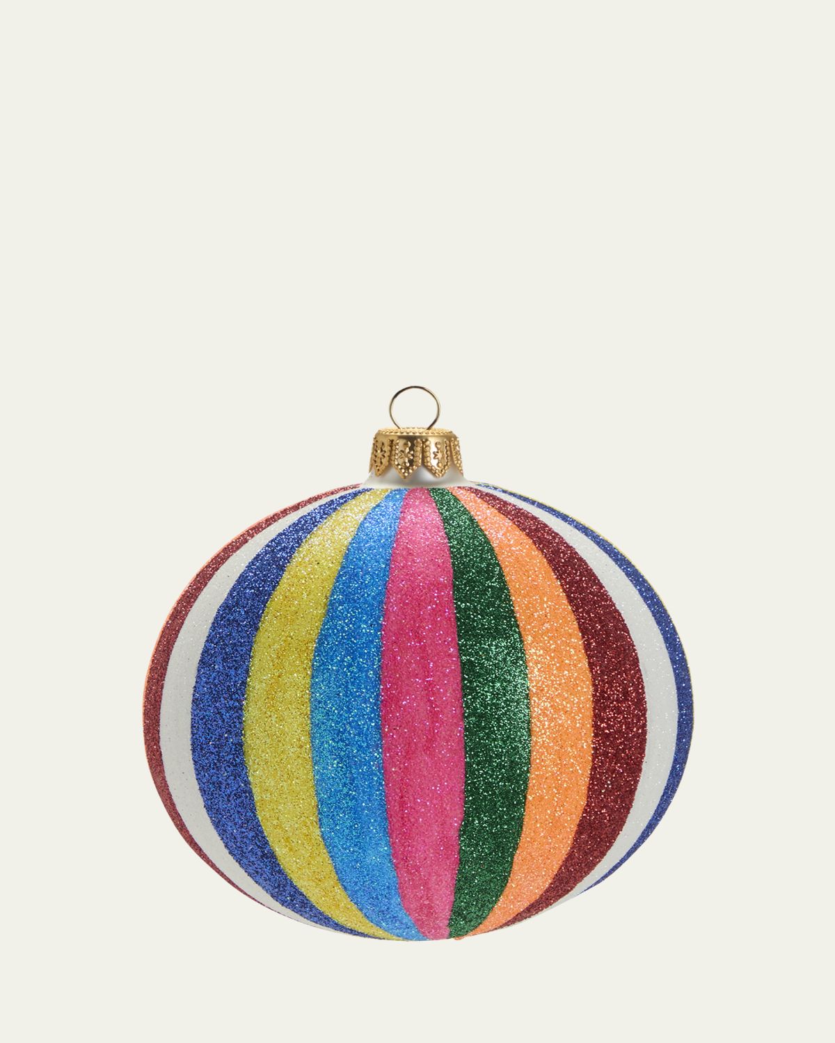 Thomas Glenn Holidays Playful Striped Ornament