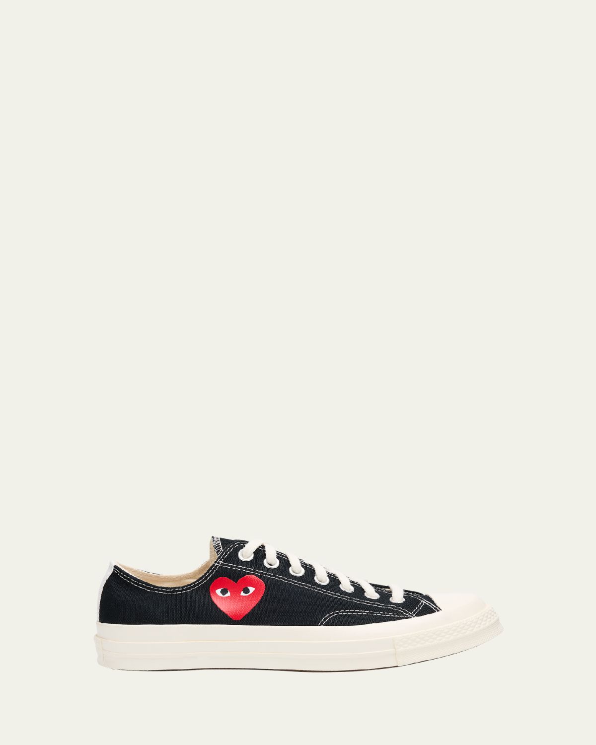 CDG Play x Converse Chuck Taylor Canvas Low-Top Sneakers
