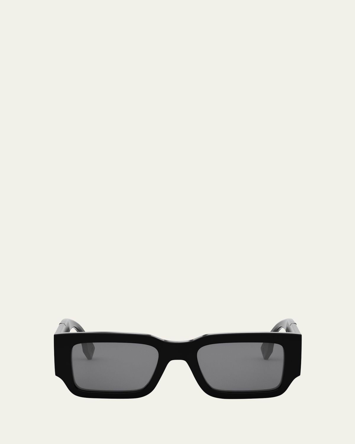 Fendi Men's Rectangle Acetate Sunglasses