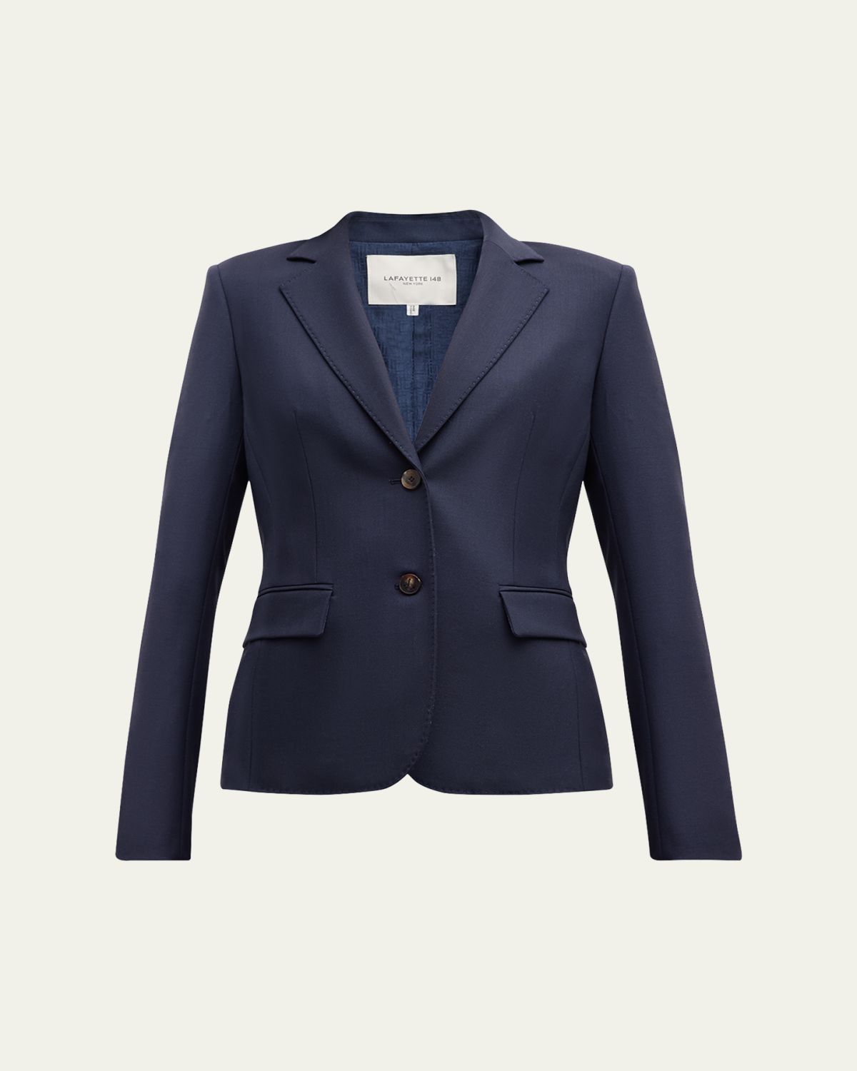 Lafayette 148 New York Pick Stitch Stretch Wool Blazer | Thumbnail 8 Lafayette 148 New York Pick Stitch Stretch Wool Blazer | Thumbnail 8