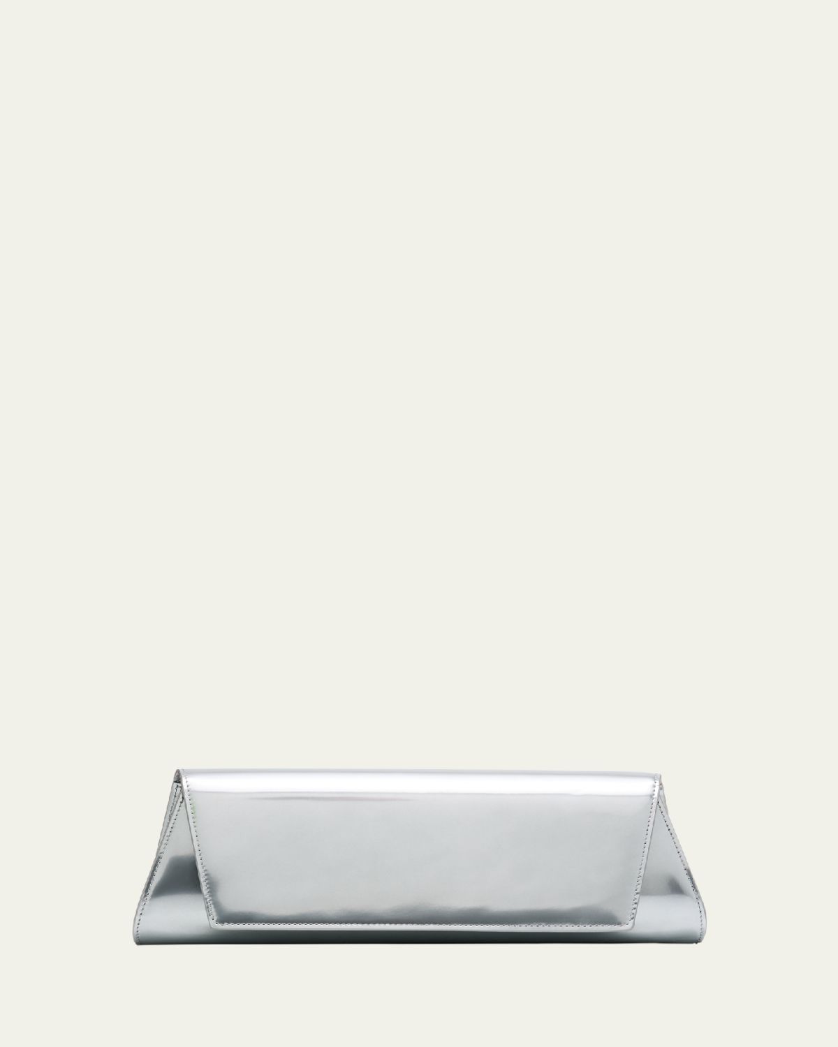 Akris Anouk Small Metallic Leather Clutch Bag | Thumbnail 6 Akris Anouk Small Metallic Leather Clutch Bag | Thumbnail 6
