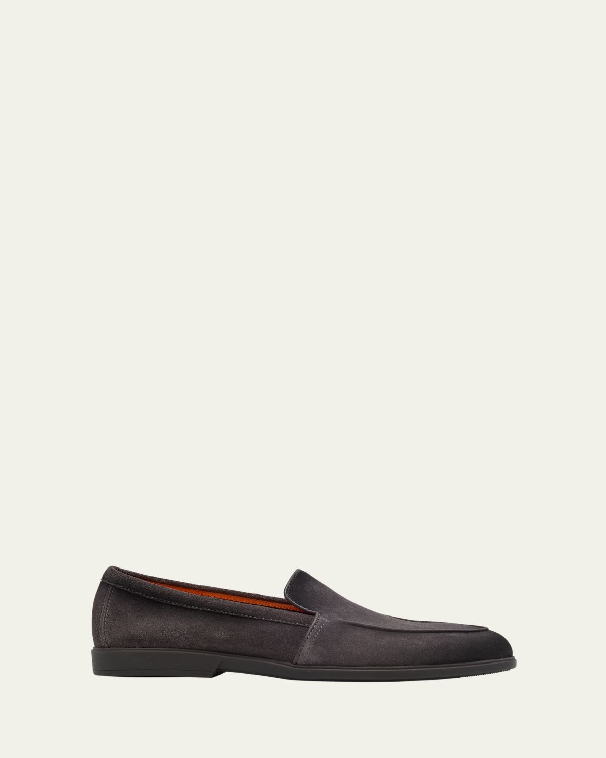 Santoni Men's Malibu Suede Slip-On Sport Loafers